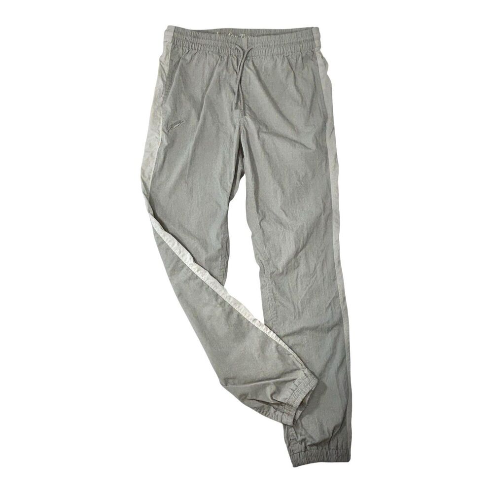 PUBLISH BRAND Windbreaker Joggers Gray With White Side Stripe